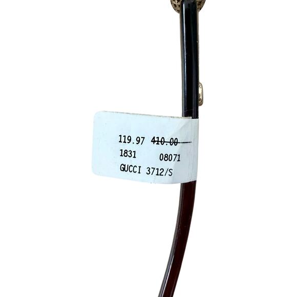 Gucci Sunglasses Horsebit Brown GG 3712/S Womens NWT main image 9